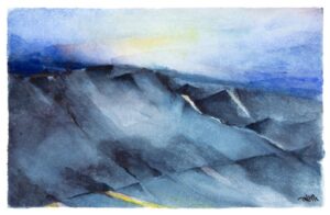 Paesaggio in blu #3