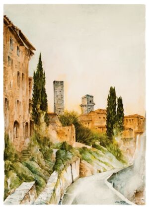 San Gimignano via Bonda