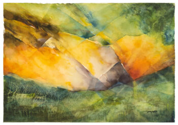 Sensuality of the landscape - Watercolors - Mamdoh Badran