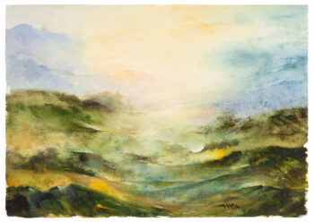 Untitled #2 - Watercolors - Mamdoh Badran