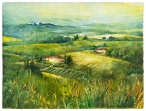 Vista da via degli Innocenti San Gimignano