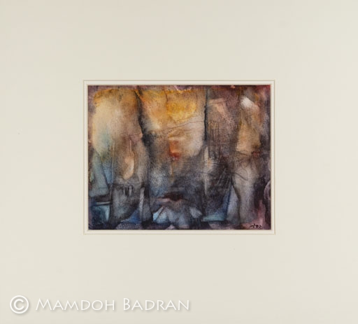 Ai miei Avi #3 - Acquerelli - Mamdoh Badran - Dettaglio 1