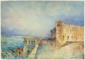 Castello di Qaitbay Alessandria d’Egitto - Acquerelli - Mamdoh Badran