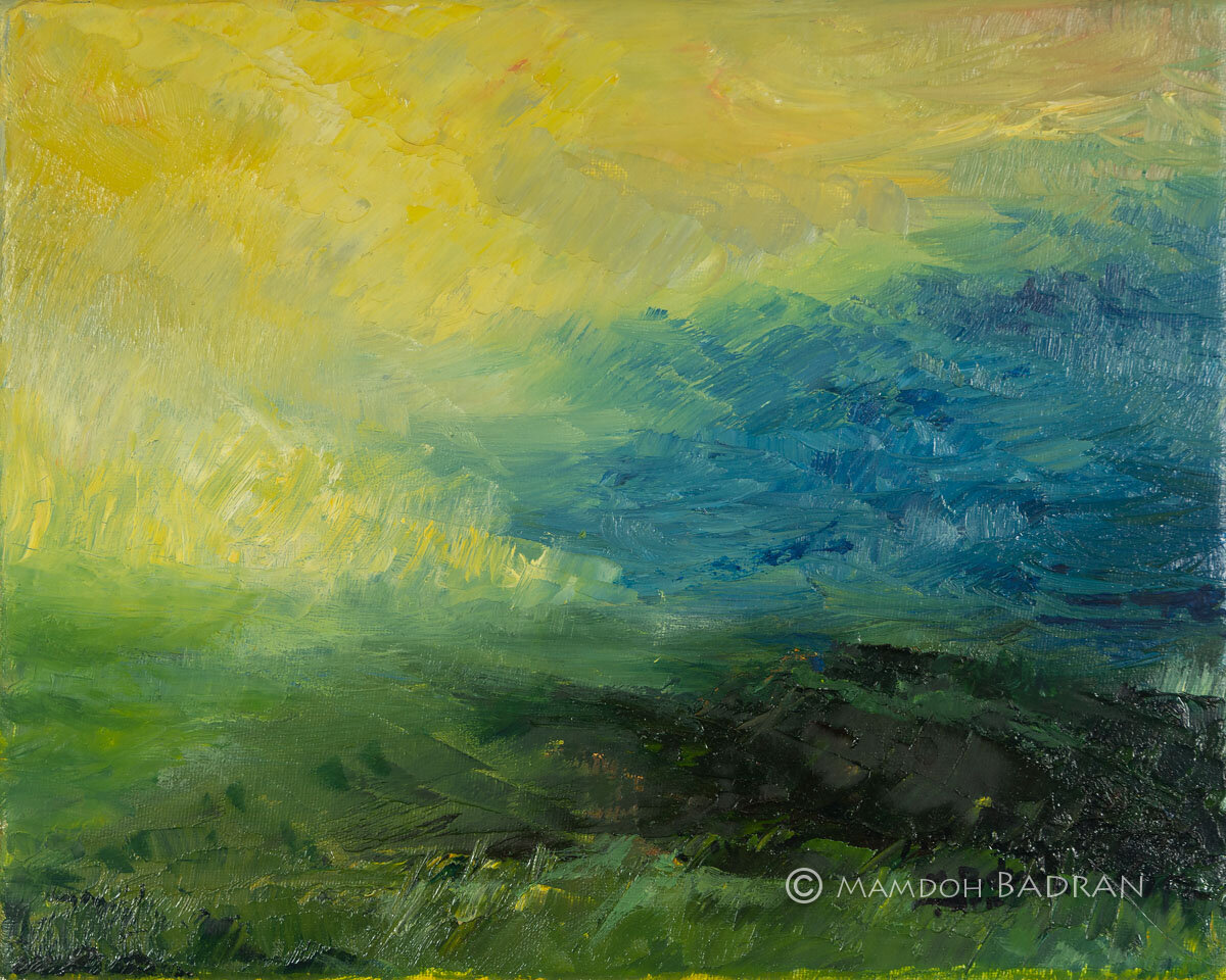 Miraggio #1 - Dipinti a olio - Mamdoh Badran