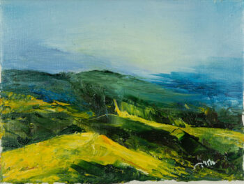 Paesaggio toscano #10 - Dipinti a olio - Mamdoh Badran
