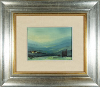 Paesaggio toscano #6 - Dipinti a olio - Mamdoh Badran